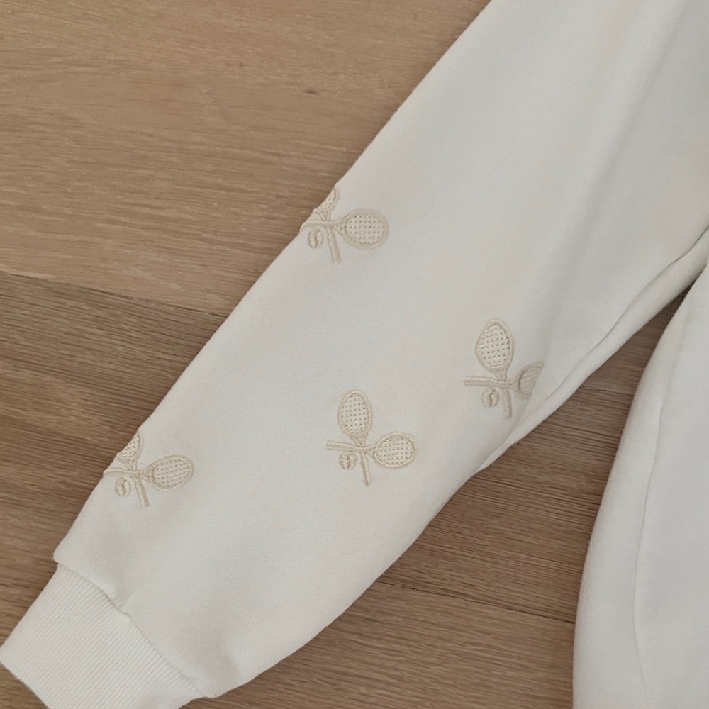 Courtlife Tennis Embroidered Sweatshirt - Picture 4 of 4